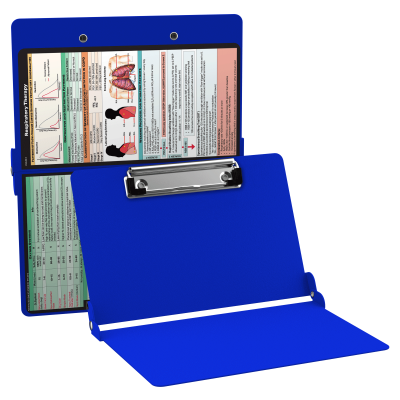 WhiteCoat Clipboard® - Blue Respiratory Edition
